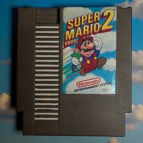 Super Mario Bros. 2 Nintendo NES Video Game Cartridge Only Tested & Works