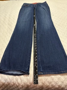Jeans Bootcut tiro medio CJ por Cookie Johnson azul Grace denim - talla 27/34 - Imagen 1 de 10