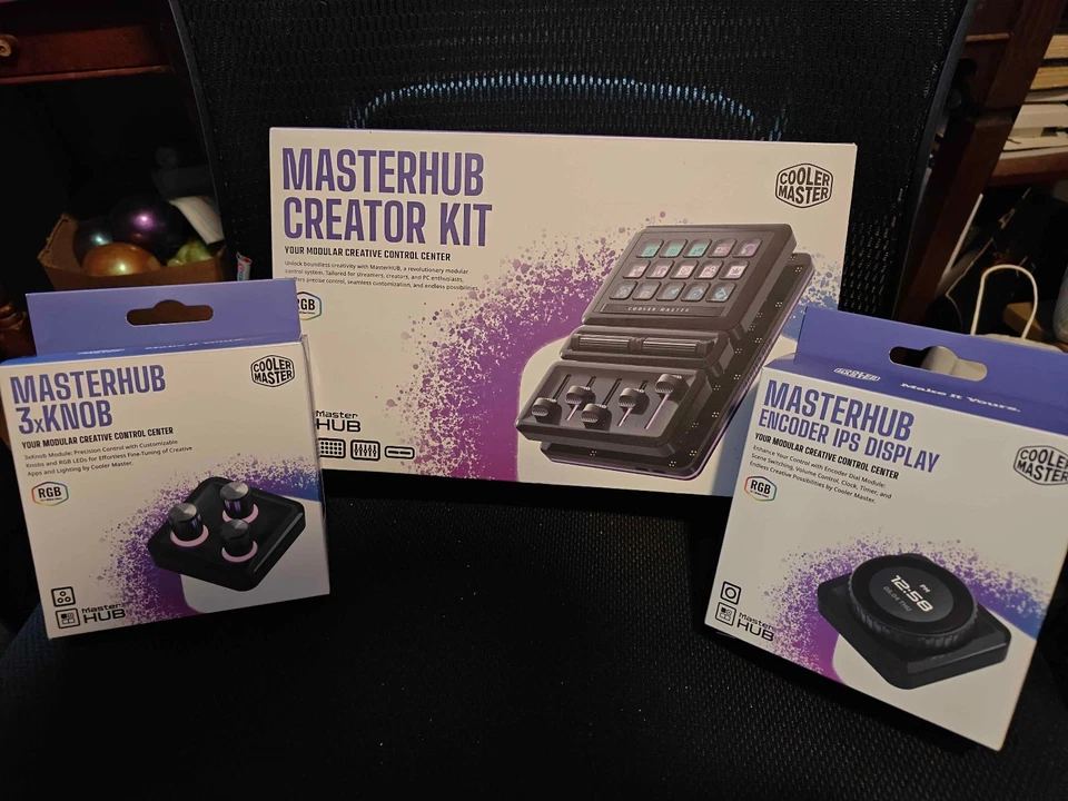 Controlador Stream Deck Alternativo/Streaming - Apenas Usado Cooler Master Foto 1 de 4