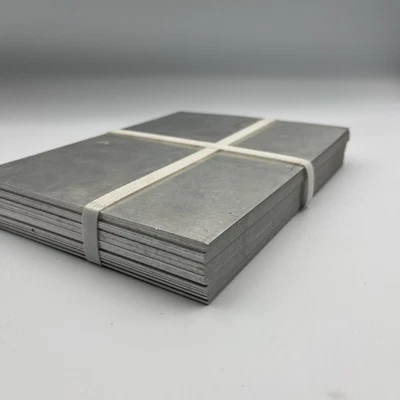 95 Count Of 8x6" x 1/64" 5052 Aluminum Sheet Flat Metal Thin Plate F - Image 1 of 4