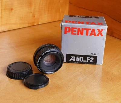 SMC Pentax-A 50mm F2.0 Prime Lens - Pentax K Mount  KE - Image 1 of 4