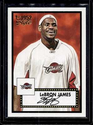 2005-06 Topps 1952 Style LeBron James #111 Cavaliers - Image 1 of 2