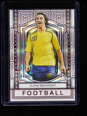 Zlatan Ibrahimovic 2025 Futera Platinum Soccer 02/03 #SPIF09 - Image 1 of 2