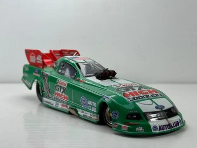 Coche divertido Ford NHRA 2009 Action John Force autógrafo automático Castrol alto kilometraje Foto 1 de 4