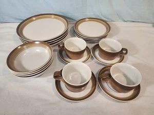 MIKASA Potter's Art , Buckskin 20-Piece Dining Set, Ben Seibel, VERY NICE! - Picture 1 of 22