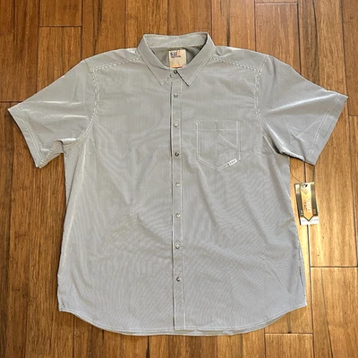 511 Tactical Shirt Men's XL Omar SS Gingham Vent Tac Button Up Lightweight - Image 1 of 4