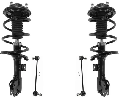 Puntales delanteros completos y eslabones de barra estabilizadora para transmisión manual Lancer ES 08-17 Foto 1 de 4