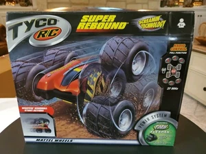 Radiocontrol Coche Tyco Super Rebote RC Ruedas Mattel Años 90 Rojo *Nuevo en Caja* - Imagen 1 de 8