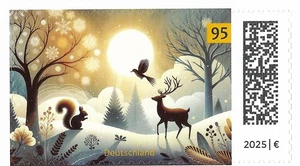 2025 Deutschland  Mi. 3937**MNH aus MH 295   Weihnachten Winterlandschaft - Bild 1 von 1