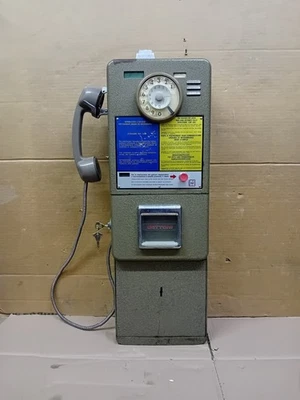 Telefono Pubblico A Gettoni U+i Sip Corazzato   Anni 70 Cabina Telefonica - Immagine 1 di 4