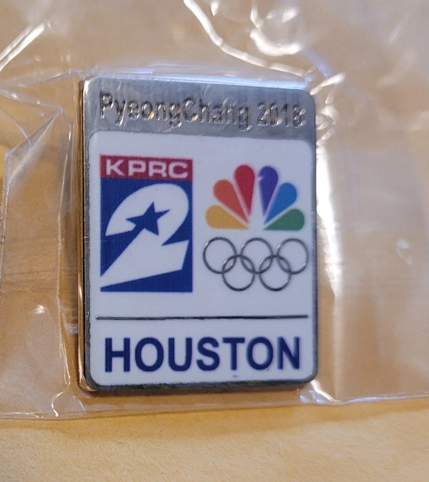 PIN DE MEDIOS HOUSTON PYEONGCHANG 2018 OLÍMPICO NBC CANAL 2  Foto 1 de 1