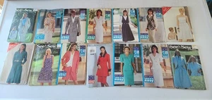 Lote De 14 Patrones De Costura VER Y COSER Estilo Surtido Tamaños Usados - Imagen 1 de 5