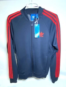 Adidas Navy Track Jacket (S) - Picture 1 of 3