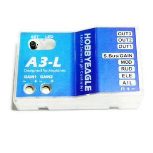 Hobby Eagle A3L A3 3-Achsen Kreisel Flugzeug Controller Stabilisator USA - Bild 1 von 5