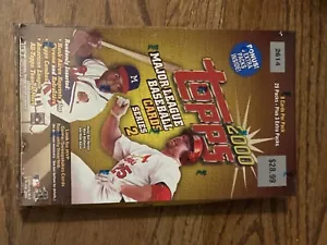 NEW IN BOX SEALED TOPPS (Year 2000) Major League Baseball Cards Series 2 - Picture 1 of 3