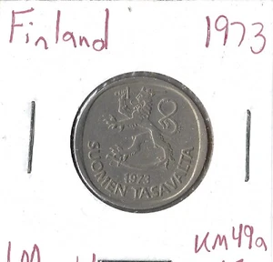 Coin Finland 1 Markka 1973 KM49a - Picture 1 of 1