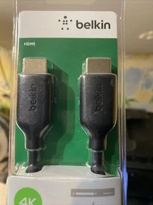 Belkin High Speed HDMI to HDMI A/V Cable 6.6 ft/2M 4K - Picture 1 of 5
