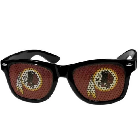 Washington Redskin SCREEN Beach-farer Sunglass NFL Shade Football Retro Wayfarer Cover