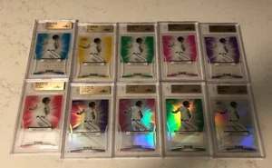 2017 Leaf Metal Draft Adam Haseley Rare BGS 1/1 Prismatic Metal Rookie  gem - Picture 1 of 1