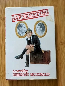 SAFEKEEPING by Gregory McDonald Hardcover 1985 First Printing - Picture 1 of 3