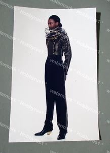 Fashion Model Futuristic Space Outift Original Press Photo - Picture 1 of 2