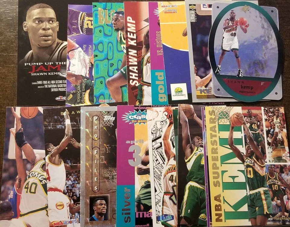 NBA - Shawn KEMP Collection * U-PICK IT Seattle SUPERSONICS * CAVALIERS - Image 1 of 1