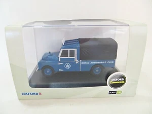 OXFORD LAN1109004 ""RAC LAND ROVER LARGA DISTANCIA ENTRE EJES 109" LONA"" AZUL. 1:43. Sin usar en caja/en caja - Imagen 1 de 6