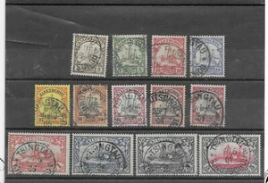 KIAUTSCHOU 1901 YACHT SET FINE USED - Picture 1 of 1