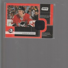 2001-02 (SABRES) Stadium Club Souvenirs #MIS Miroslav Satan