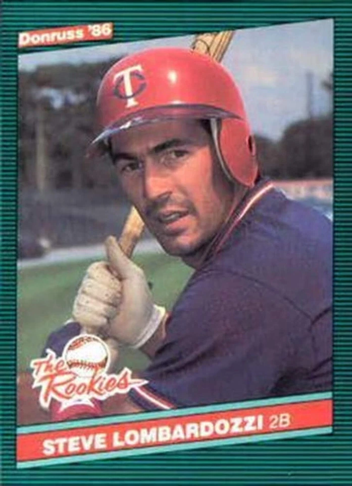 #18 Steve Lombardozzi - Minnesota Twins - 1986 Donruss The Rookies Baseball - Image 1 of 1