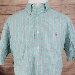 POLO RALPH LAUREN CLASSIC FIT KURZARM BUTTON DOWN HEMD HERREN GR. XL *LESEN* - Bild 1 von 7