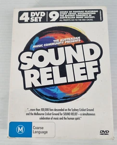 Sound Relief DVD Midnight Oil Hunters & Collectors Live In Australia LHO1 - Picture 1 of 3