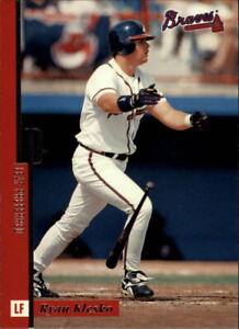 1996 Leaf Preferred Atlanta Braves Baseball Card #66 Ryan Klesko
