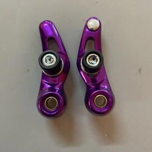 Coppia freni bici in ergal viola Vintage Cantilever brake mountain bike - Imagen 1 de 1