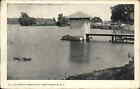 Penns Grove New Jersey NJ Dupont Resevoir c1910 Postcard