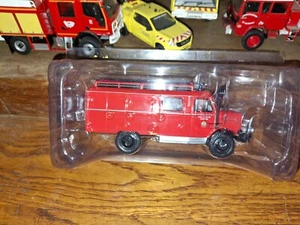 pompier 1/43 ixo lf8 ziegler-borgward b2 500 hachette collection camion miniatur - Imagen 1 de 1