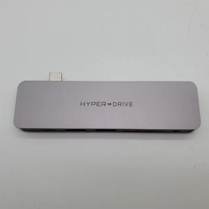 Hyper - 7-Port Universal USB-C Hub USB-C Docking Station for Laptops- Space Gray - Picture 1 of 4