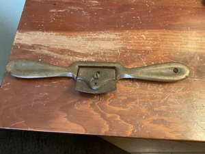 Vintage Unmarked Brass Shaver 10” Long - Picture 1 of 6