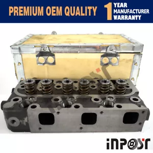 Nueva culata completa D1005 con válvulas se adapta a piezas de motor Kubota - Imagen 1 de 6