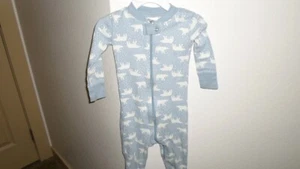 Hanna Andersson-18-24mos-100%organic Cotton- polar bears pajamas one baby wore - Picture 1 of 7