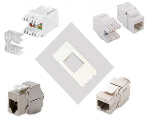 21.st - PRESA DI RETE CAT 5-6 UTP/STP VIMAR ARKE' BIANCO RJ45 FRUTTO PORTAFRUTTO - Imagen 1 de 1
