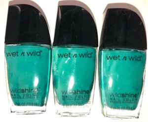 Wet n Wild Nail Polish Pk of 3 Wild Shine Be More Pacific 483D FREE SHIPPING - Picture 1 of 2