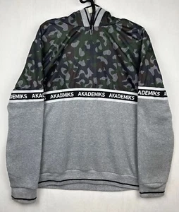 Akademics Damen XL Split Camo Pattern Marken Hoodie - Bild 1 von 10