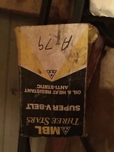 MBL Three Star Super V Belt A-79 - Bild 1 von 1