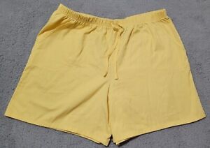 White Stag Yellow Shorts with Elastic Waist XL 16-18