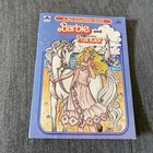 Vintage Barbie and Prancer Coloring Book Partially Used 1984