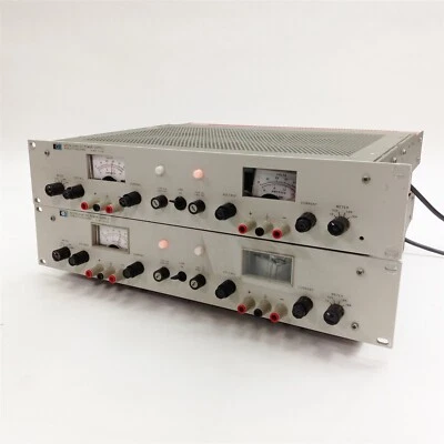 HP 6255A Dual DC Analog Variable Power Supply Assembly 0-40V 0-1.5A LOT 2 Parts - Image 1 of 4