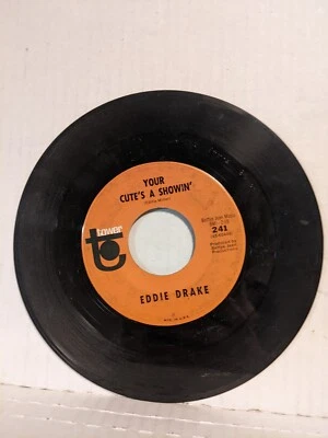 45~EDDIE DRAKE: "Completely Destroyed / Your Cute's A Showin" Tower (EX) Foto 1 de 4