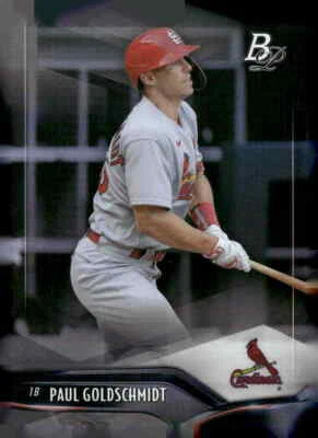 2021 Bowman Platinum #38 Paul Goldschmidt - Image 1 of 2