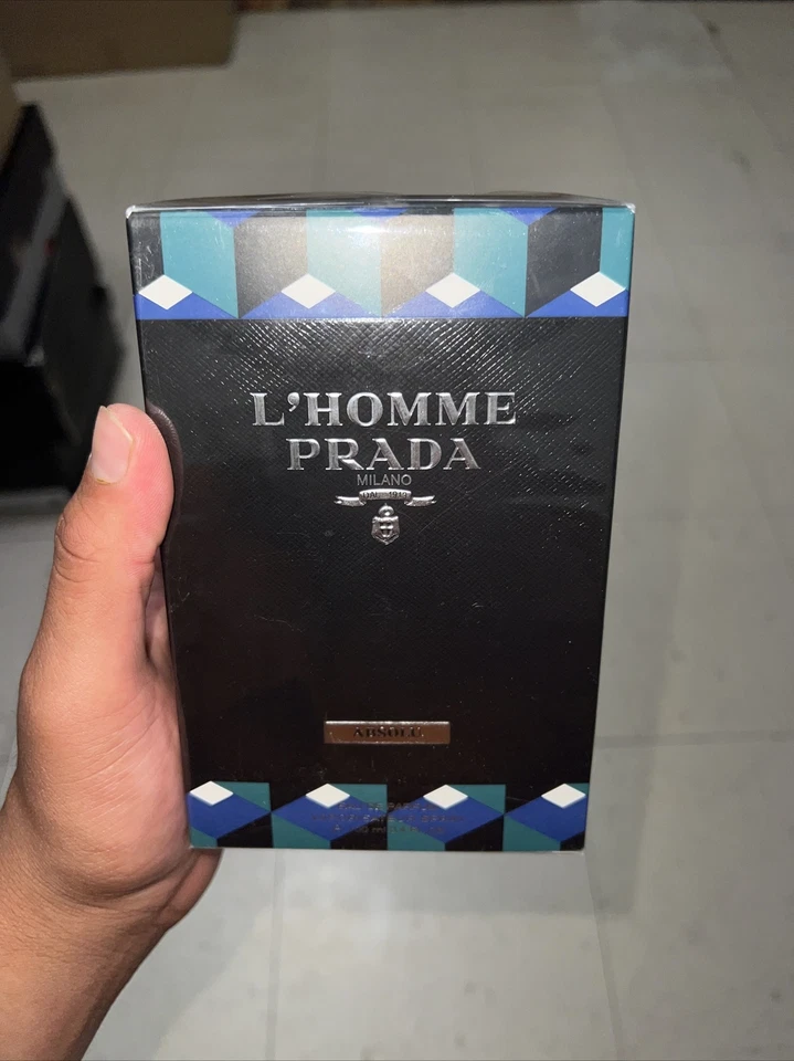 L’homme Prada Milano Absolu Edp 100ml New Rare Discontinued Sealed - Image 1 of 4